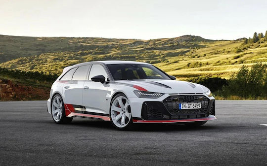 Audi RS 6 Avant GT 4x4 One-Seater with Remote Control Licensed 12 Volt White for 1+ Years