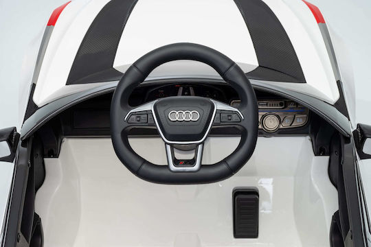 Audi RS 6 Avant GT 4x4 One-Seater with Remote Control Licensed 12 Volt White for 1+ Years