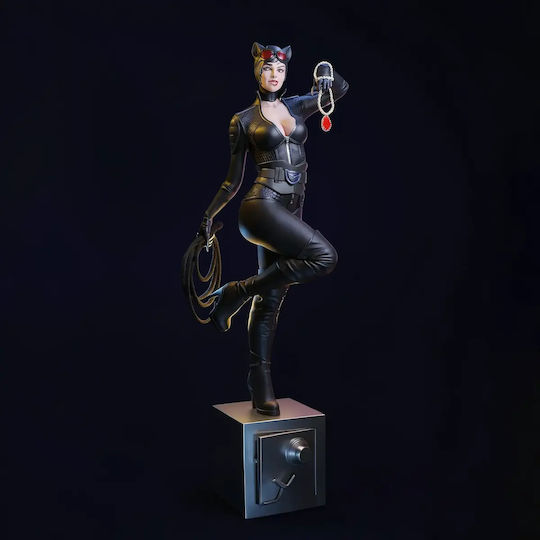 Sammlbare Figuren Catwoman Halskette Skulpturen 3d Druck Bemalen Diy Geschenk Farben 15,2 Cm 1:12