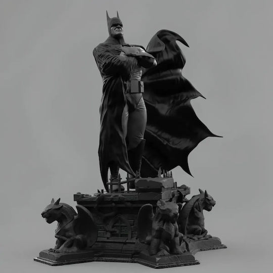 Abgebe 3D Figur Batman 3D Modell Stand Auf Dämon Basis Bemalung Diy Geschenk Farben 15,2 Cm 1:12