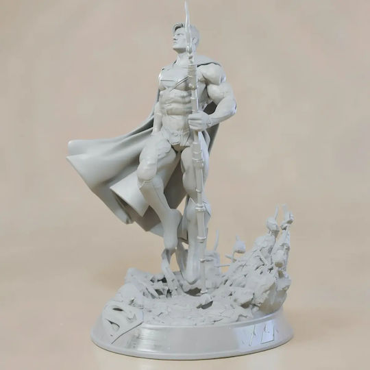 Небоядисана 3D Фигура Superman 3D Модел В Действие Боядисване DIY Подарък Цветове 15,2 См 1:12