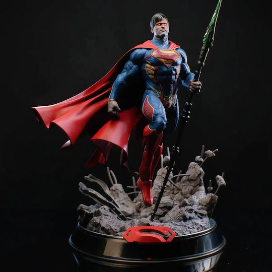 Небоядисана 3D Фигура Superman 3D Модел В Действие Боядисване DIY Подарък Цветове 15,2 См 1:12