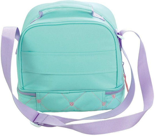 Back Me Up Pusheen the Cat Kids' Insulated Snack Bag Light Blue 21x13x21cm
