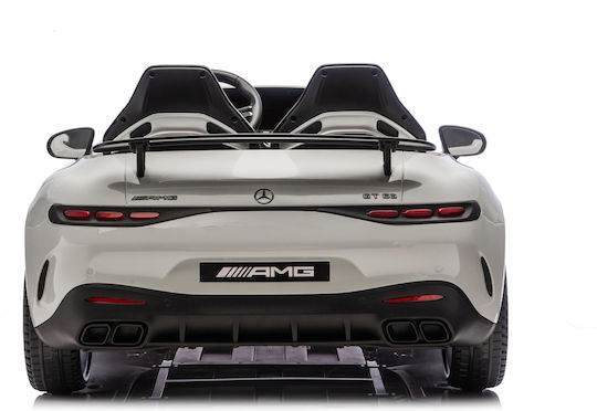 Mercedes AMG GT3 Διθέσιο με Τηλεκοντρόλ Licensed 24 Volt Γκρι για 2+ Ετών