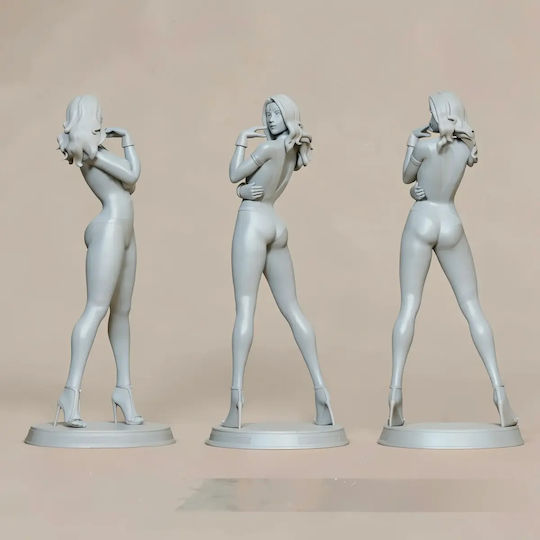 Unpainted 3D Figur Wonder Woman Pin Up 3D Bemalung Diy Geschenk Farben 30 Cm 1:6