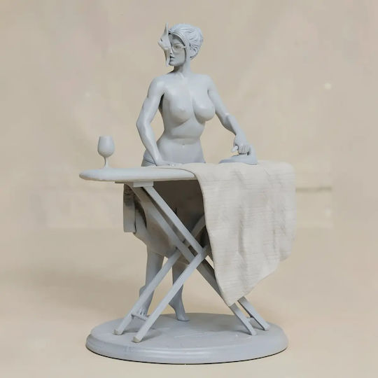 Άβαφη 3D Фигура Superman Woman Версия Секси 3D Печат Фигурка Боядисване DIY Подарък Цветове 15,2 см 1:12