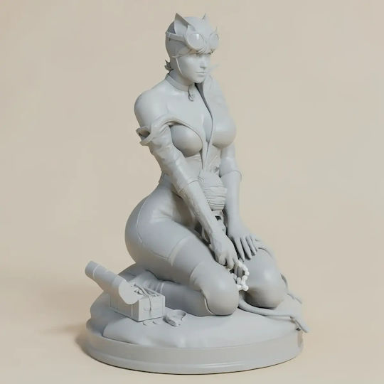 Unpainted 3D Figur Catwoman Pin Up Models Bemalung Diy Geschenk Farben 15,2 Cm 1:12