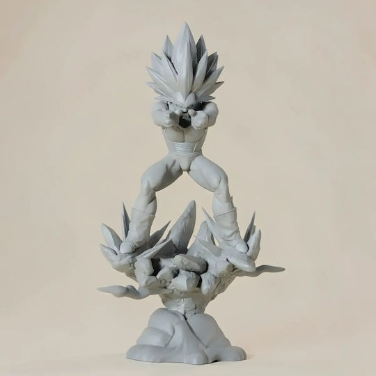Небоядисана 3D Фигура Vegeta Ssj3 Daima Kameha Боядисване DIY Подарък Цветове 15,2 См 1:12