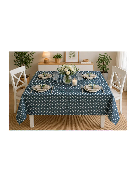 NufJoy Fleckabweisendes Tischtuch Set Meadow 140x180cm