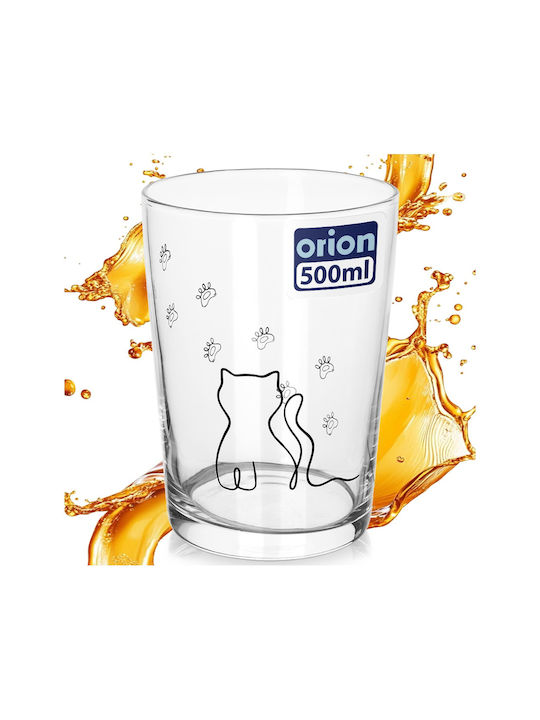 Orion Pahar Cocteiluri Pentru Apă Din Sticlă 500ml