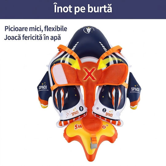 bebeLOGIC Antrenor De Înot Pentru Copii Albastru