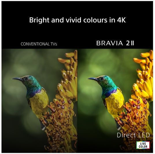 Sony Smart TV 65" 4K UHD LED Bravia 2 II HDR (2026) K65S25M2PB.CEI