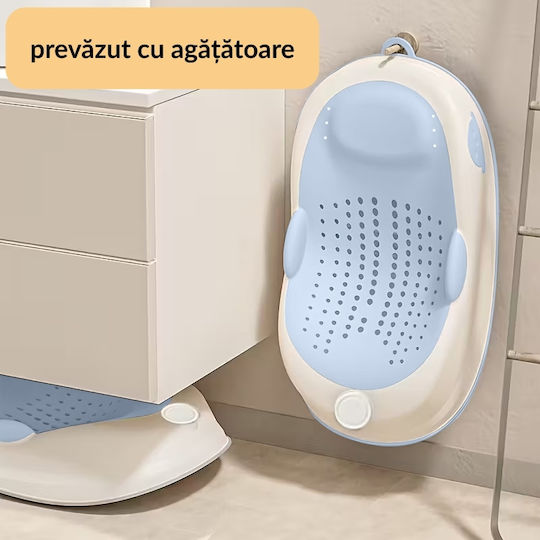 Kidizi Cadă Pliabilă Pentru Bebeluși Albastră