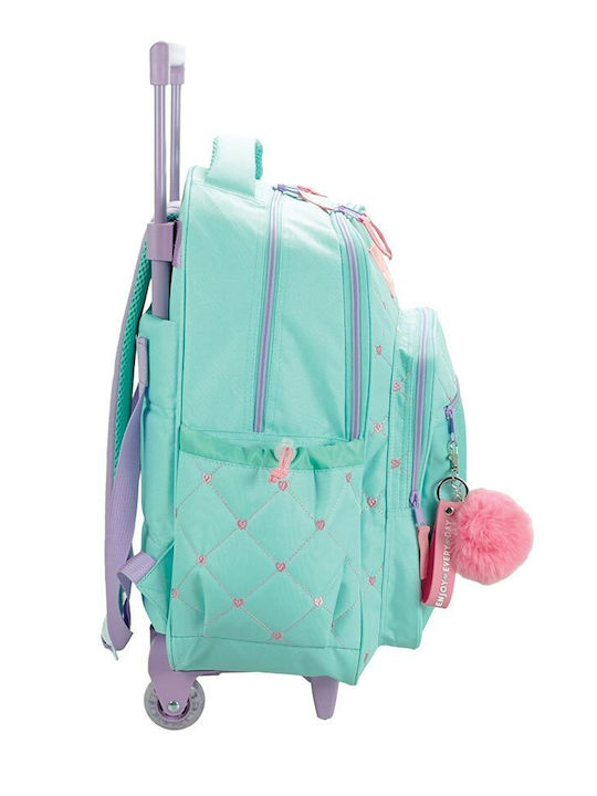 Back Me Up Pusheen The Cat Ghiozdan Troler Pentru Scoala Primara cu Husă pentru Sticlă de Apă Back Me Up Pusheen The Cat Ghiozdan Troler Pentru Scoala Primara cu Husă pentru Sticlă de Apă