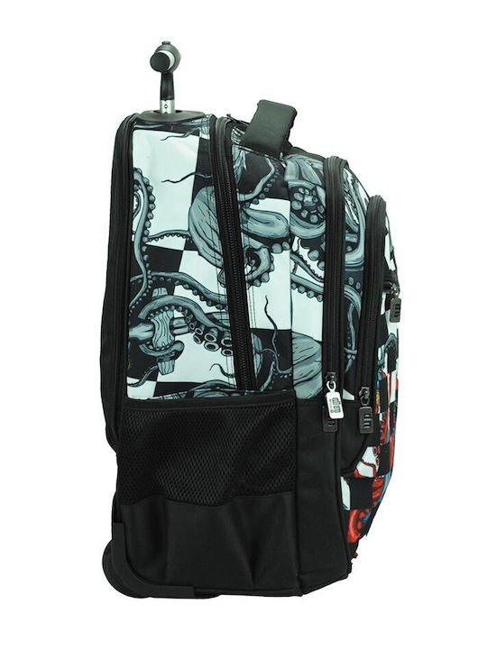 Back Me Up Dive Schulranzen Trolley Grundschule mit Flaschenhalter Mehrfarbig 33 x 28 x 48cm
