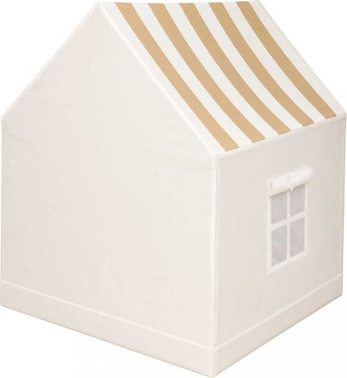 ikonka Play Tent Little House Beige for 3 Years and Up