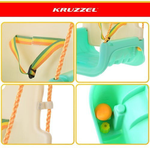 Kruzzel Kruzzel Aufhängen Kinder Schaukel Für 6+ Monate Grüne