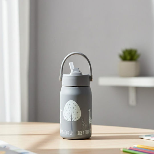 abo Always Look Up - Like A Giraffe Kids Water Bottle Stainless Steel 350ml