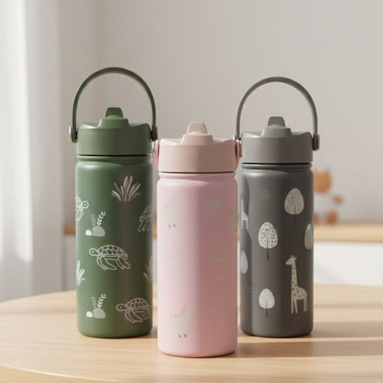 abo Make A Wish Little Bird Kids Water Bottle Thermos Stainless Steel 500ml