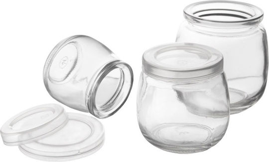 Lebensmittelabdeckungen Joghurtglas 6,2 cm 12 Stück