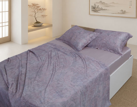 Silk Fashion Module Super Dublu 3 Bucăți 160x200+40 cm Cu Hugger Din Cauciuc Silva Silk Fashion Module Super Dublu 3 Bucăți 160x200+40 cm Cu Hugger Din Cauciuc Silva