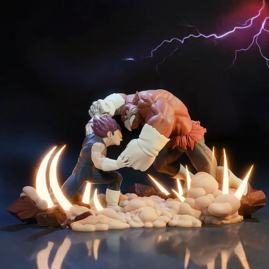 Небоядисана 3D Фигура Vegeta Fight Toppo Files Боядисване DIY Подарък Цветове 20 см 1:8