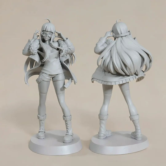 Небоядисана 3D Фигура Futaba Sakura Persona 5 3D Боядисване DIY Подарък Цветове 30 см 1:6