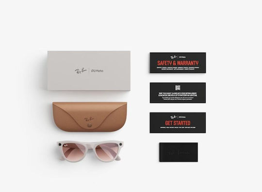 Ray-Ban Ochelari Inteligenți Ray-Ban Meta Skyler Lucios Wi-fi 6 Bluetooth Cameră Înregistrare Video Asistent Vocal 32 GB Flash Ramă Completă Lentile G-15 Verzi Negru Verde