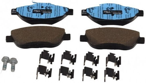 Спирачни накладки Citroen C3 C4 08 Комплект 4 накладки 1696257880