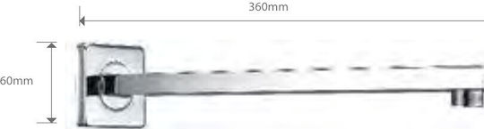 Imex Bpc003/bl Mattweiß 36cm Duscharm-Verlängerung