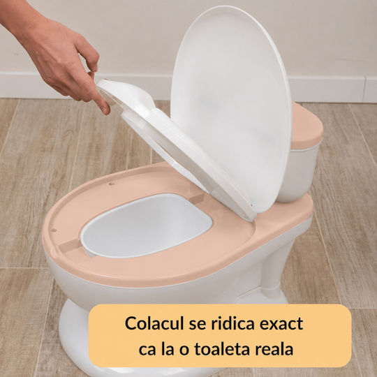 Kidizi Γιο Γιο Λεκάνη με Ήχους & Καπάκι Ροζ