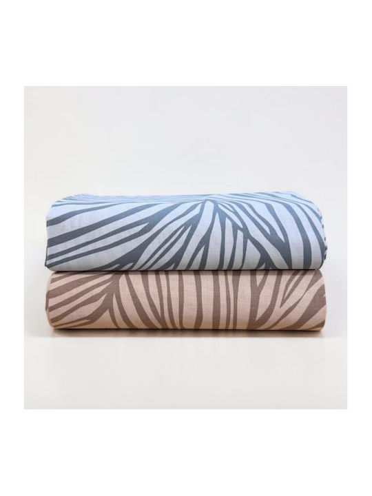 Linea Home Duvet Cover Double 220x240 Mocha