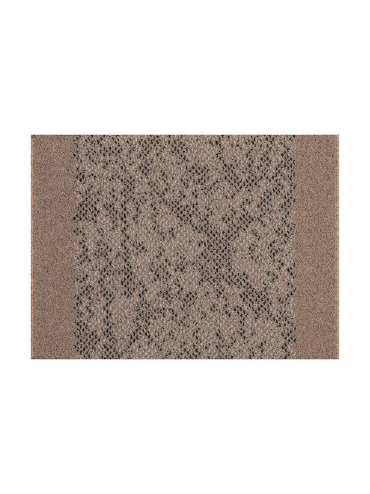 Αντιολισθητικός Διάδρομος Granite Καστανό-κρεμ 67x300