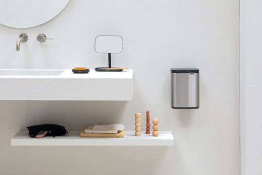 Brabantia Brabantia Waste Bin Made of Inox Grey 4L