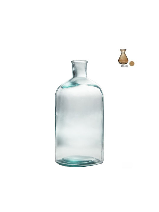 Vidrios San Miguel Dekorative Glasvase Braun
