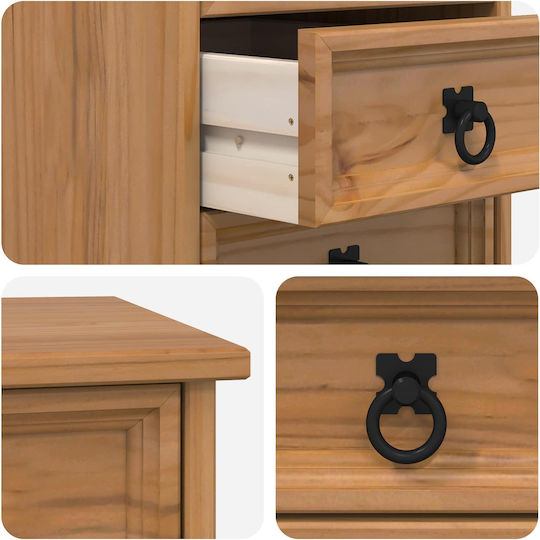 Boden Küchen Schrank Braun 34x39x100cm Boden Küchen Schrank Braun 34x39x100cm
