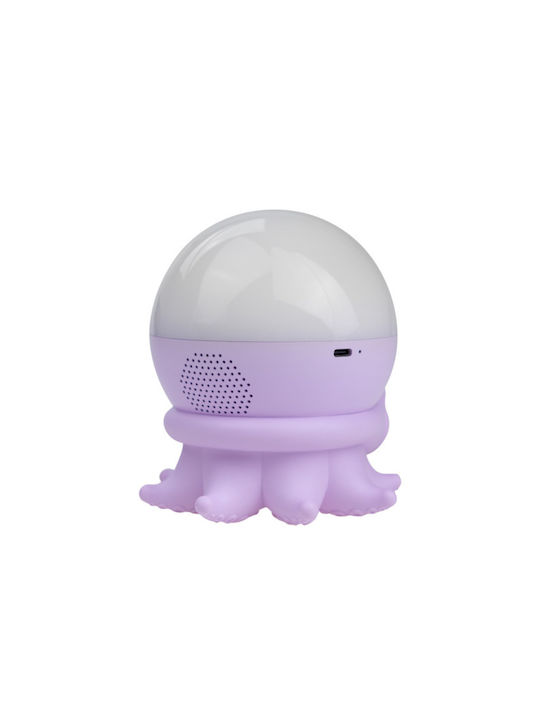 Octopus Kinder Tischlampe Projektor mit Farbwechsel 13,6x12,2x12,2cm