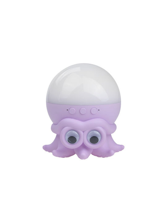Octopus Kinder Tischlampe Projektor mit Farbwechsel 13,6x12,2x12,2cm