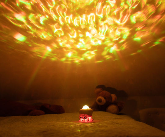 Octopus Kids Projector Lamp with Colour Changes Multicolour 13.6x12.2x12.2cm