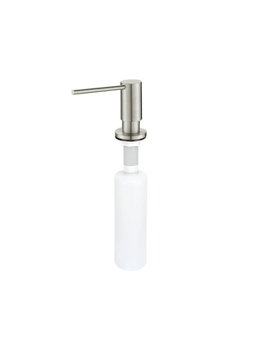 Helika Dispenser από Ανοξείδωτο Ατσάλι Ασημί 350ml