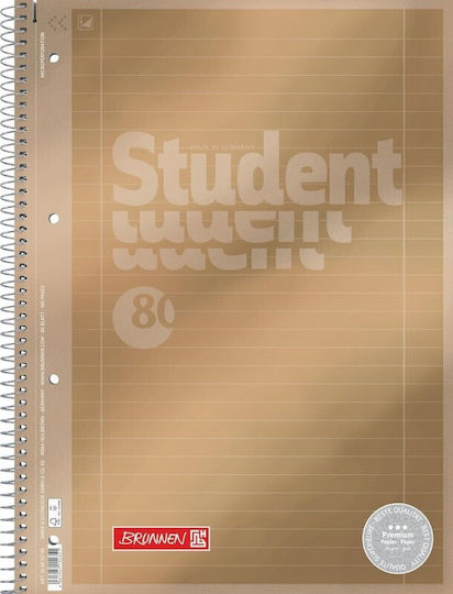 Selida Spiral Ruled Notebook A4 Student Metallic (Miscellaneous Designs)