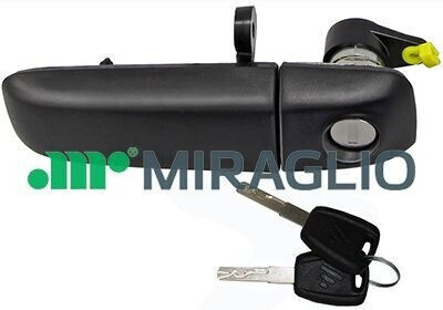 Εξωτερική Λαβή Fiat Panda 03 Μπροστινή Αριστερή Χωρίς Ένθετο Κλειδιά 735357271
