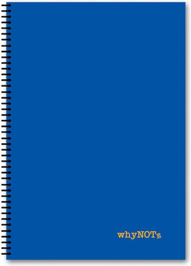 WhyNote Spirale Schulfachheft Geregelt A4 3 Themen Farben Verschiedene Designs