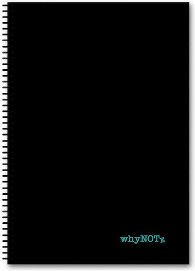 WhyNote Spirale Schulfachheft Geregelt A4 3 Themen Farben Verschiedene Designs
