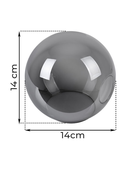 Graphit Ring Glasenschirm 14cm