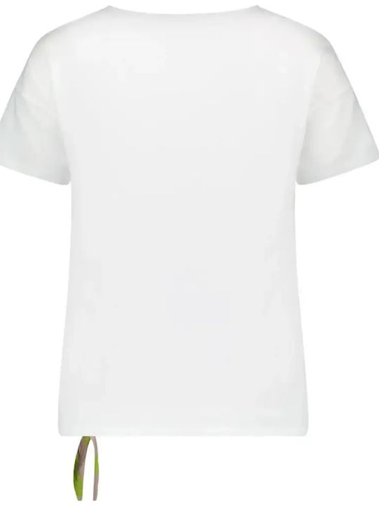 Γυναικείο Crop T-shirt Τροπικο