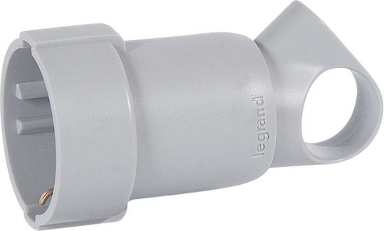 Socket 2p+e16a 2.5m2 Gray