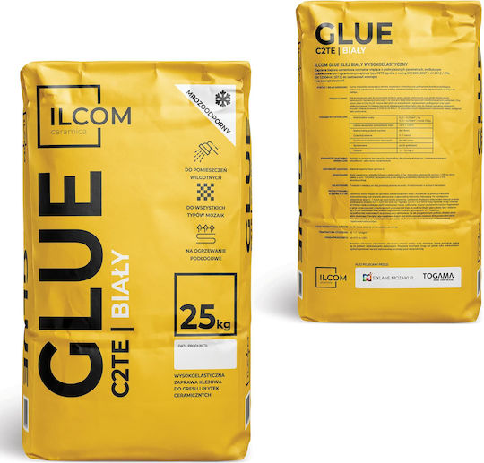 Ilcom Weiße Mosaikkleber C2te 25kg