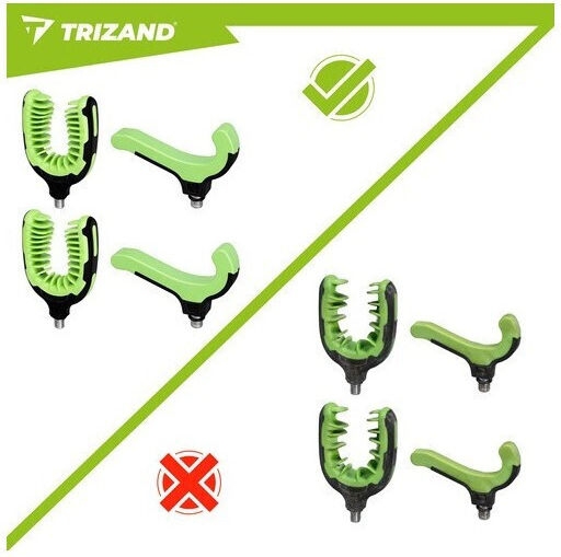 Trizand Suport pentru undițe 2 bucăți