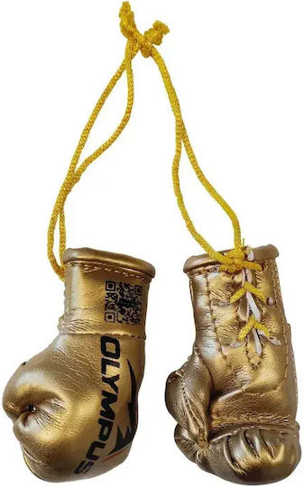 Olympus Sport Boxing Gloves from Synthetic Leather for Competition Black